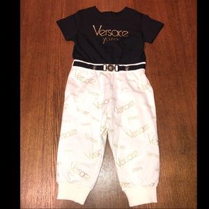 Young Versace baby one piece